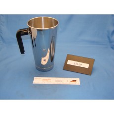 Container with Handle for Mixers, 30 oz, Stainless Steel