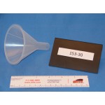 Funnel, 3" Diameter, Polyethylene