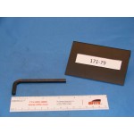 Wrench, Hex, 1/4", for Cell Screw, MB-HTHP Press
